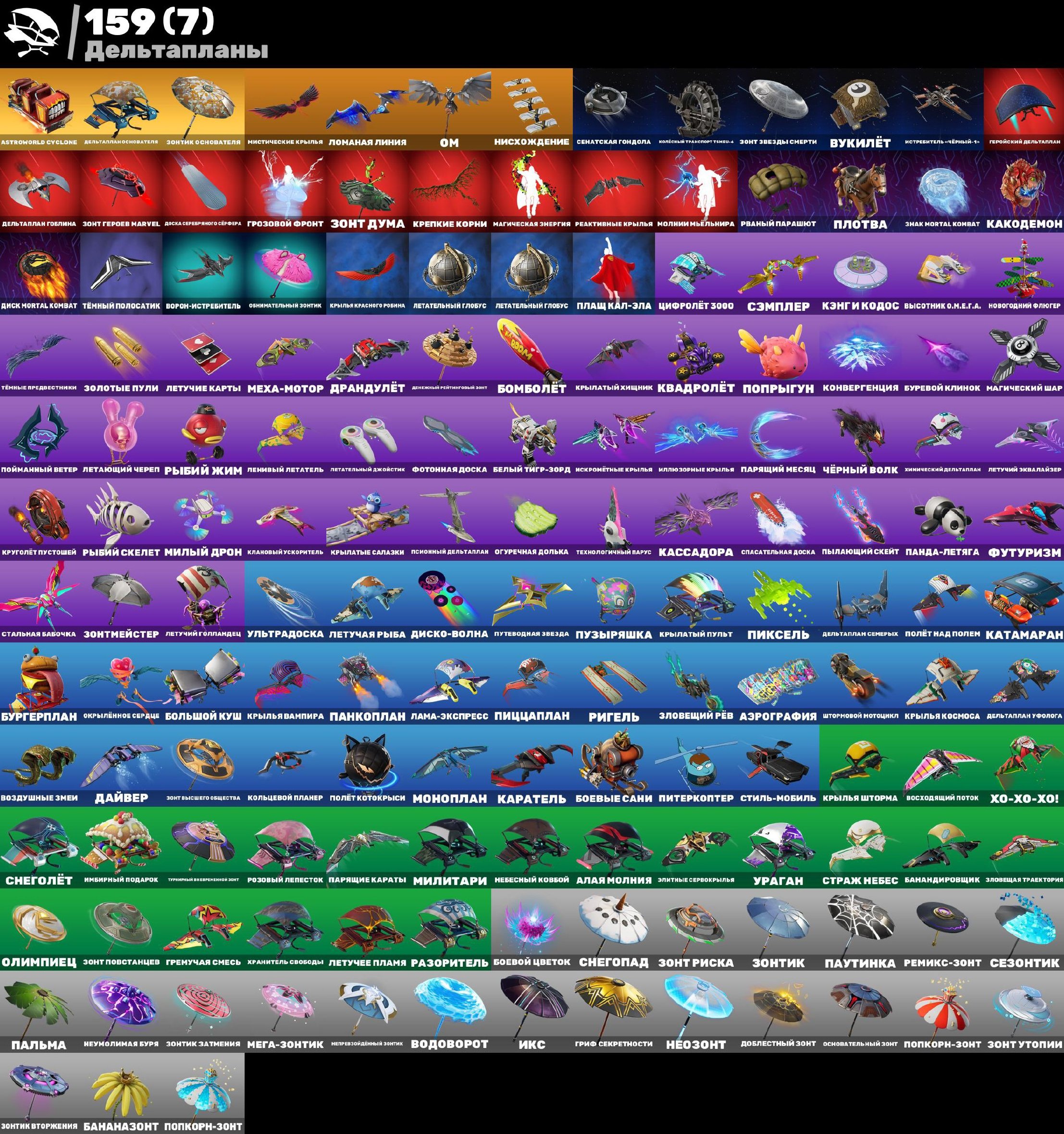 🎨 223 skins | 🌟 Fortnite account