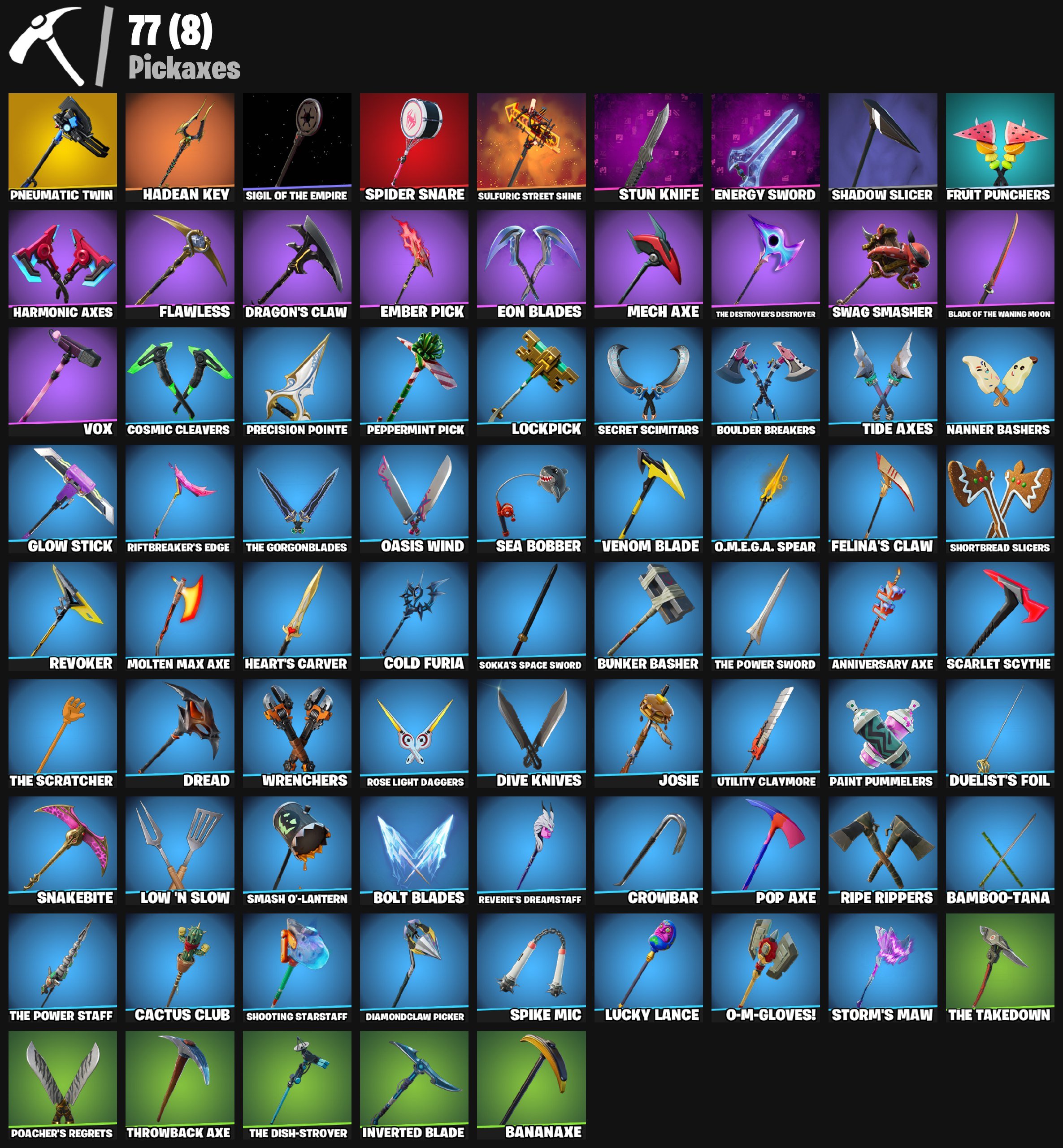 🎨 62 скінів | 🌟 Fortnite акаунт