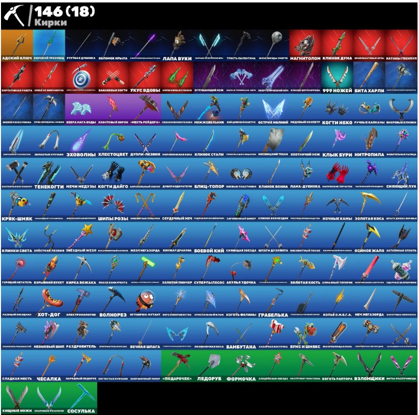 🎨 171 skins | 🌟 Fortnite account