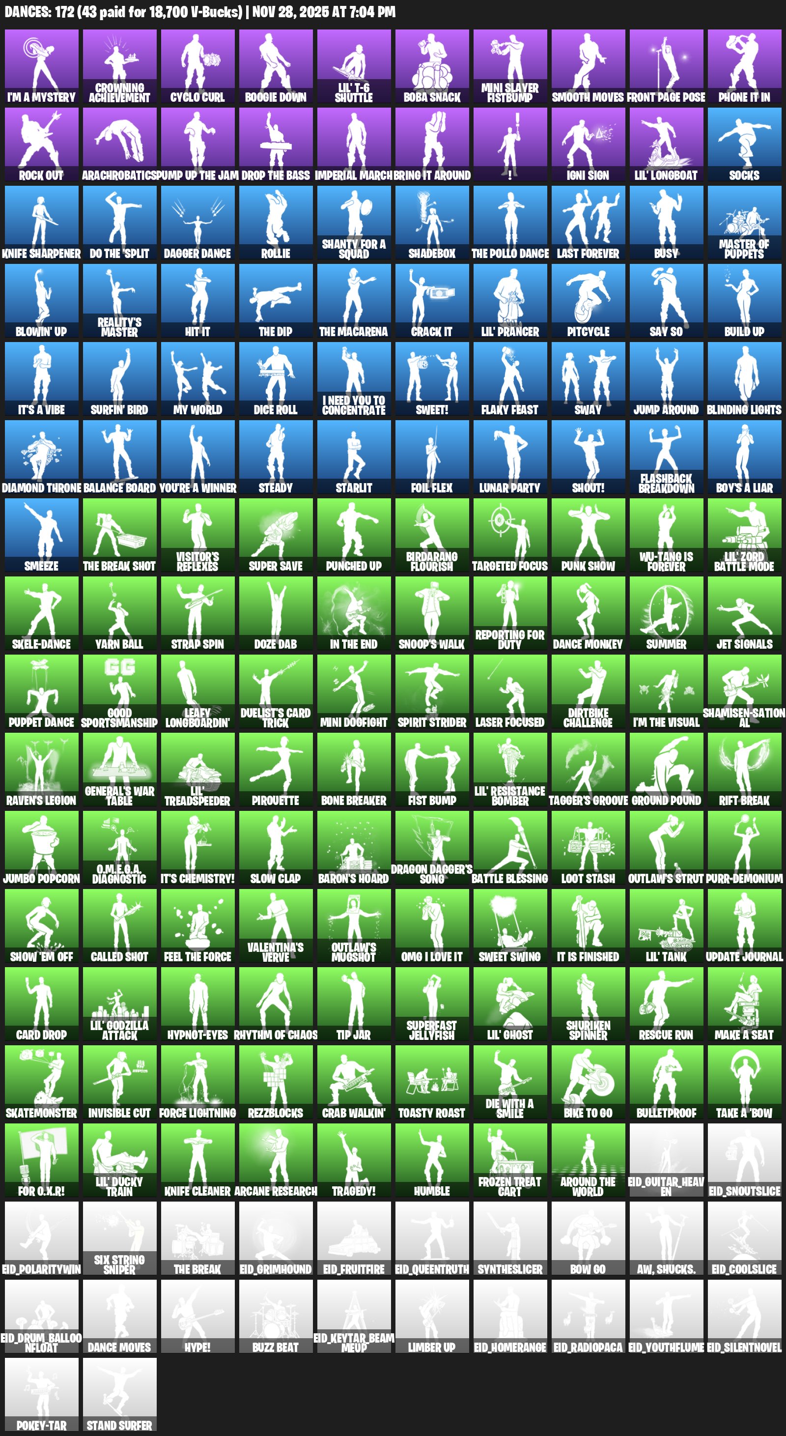 🎨 186 skins | 🌟 Fortnite account