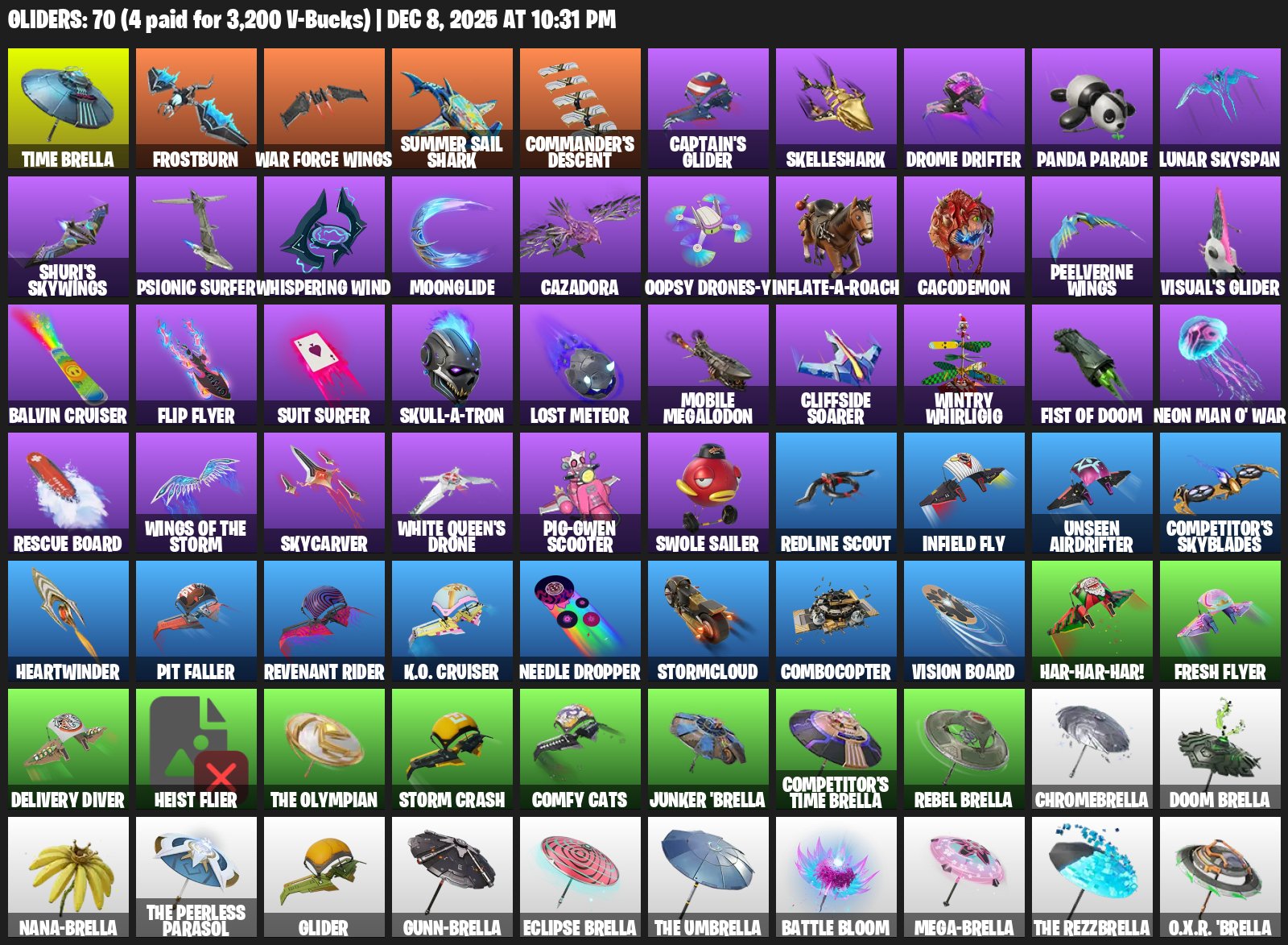 🎨 66 skins | 🌟 Fortnite account