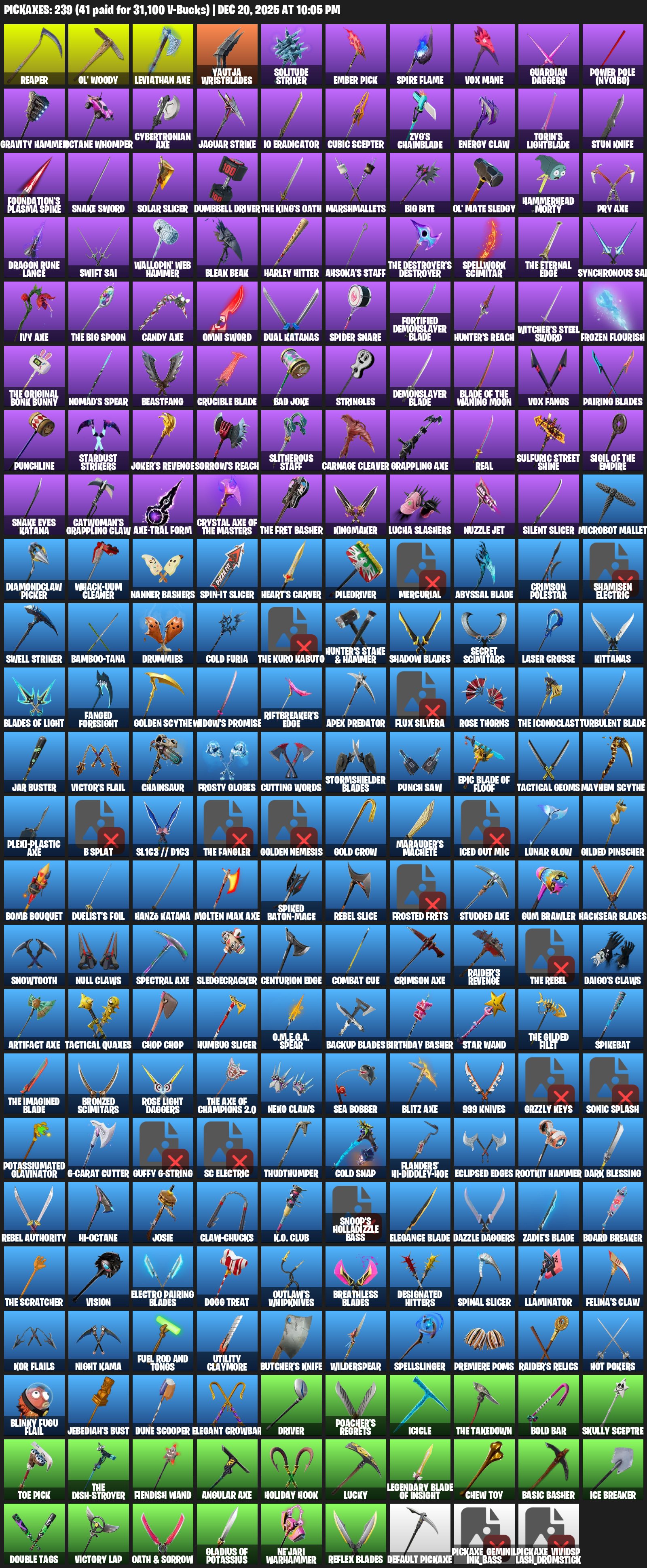 🎨 194 skins | 🌟 Fortnite account