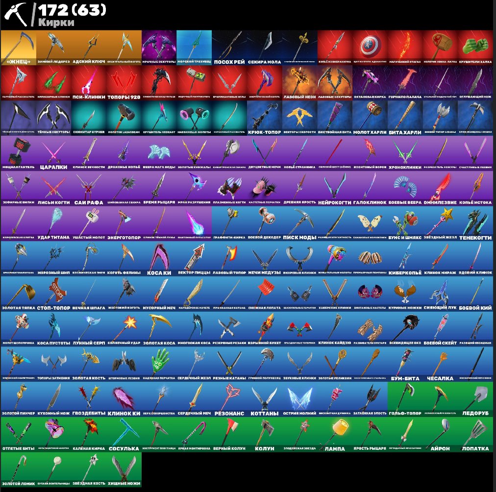 🎨 184 skins | 🌟 Fortnite account