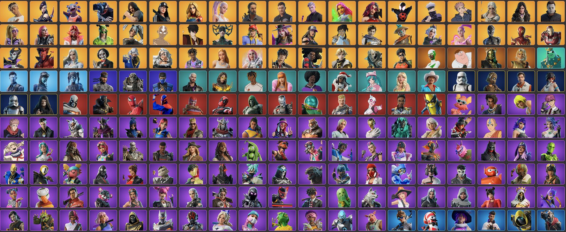 🎨 191 скін | 🌟 Fortnite акаунт