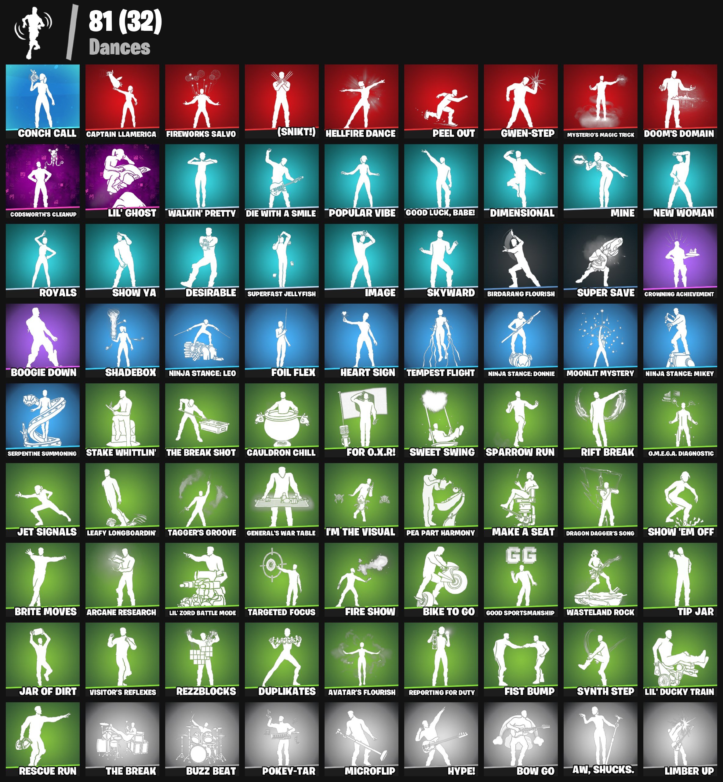 🎨 76 скінів | 🌟 Fortnite акаунт