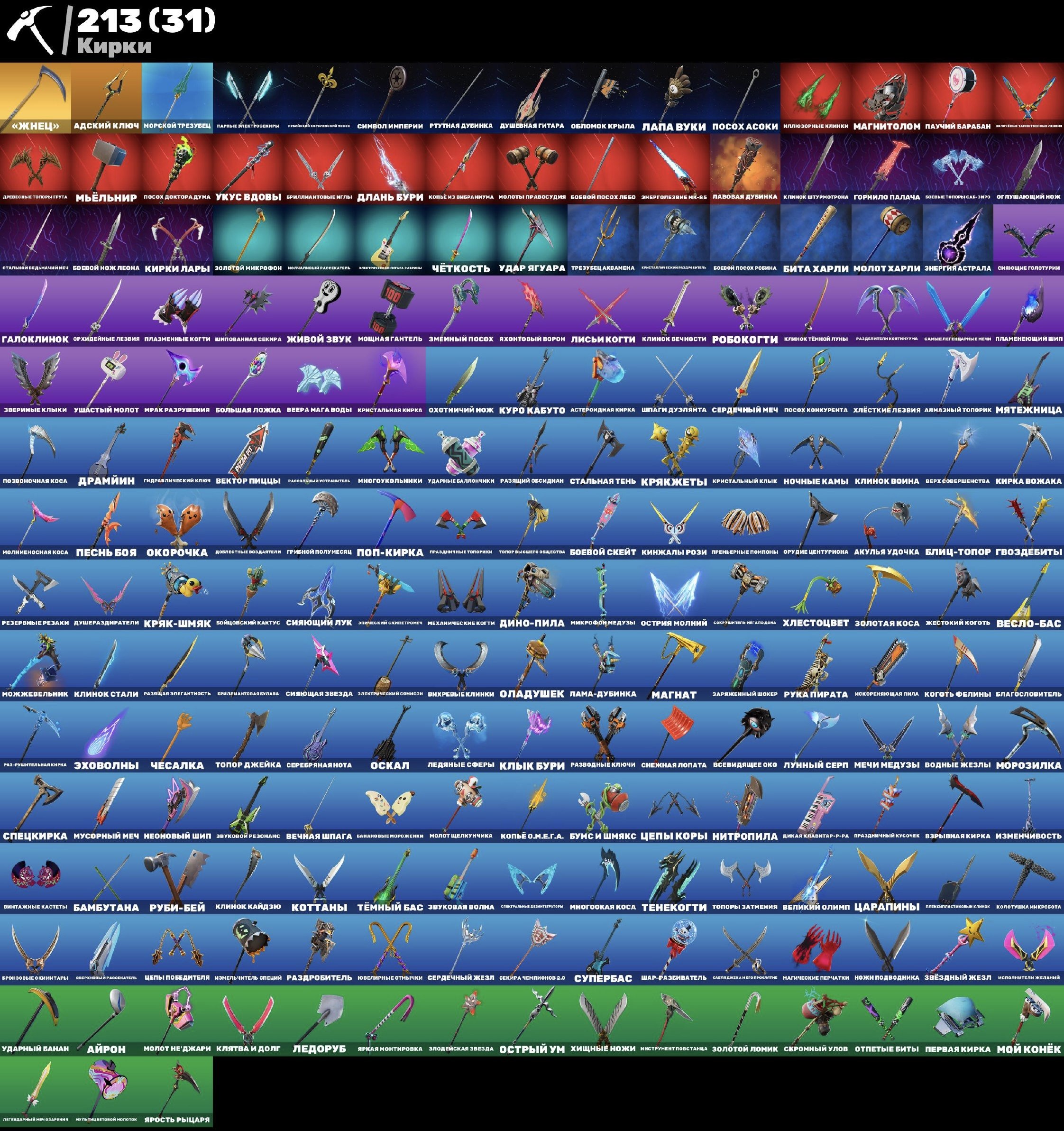 🎨 164 skins | 🌟 Fortnite account