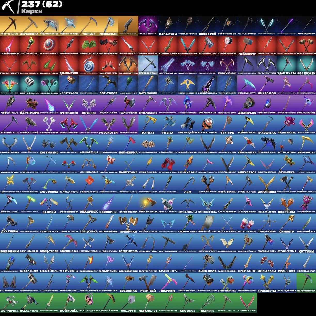 🎨 263 скінів | 🌟 Fortnite акаунт