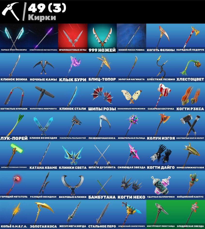 🎨 46 скінів | 🌟 Fortnite акаунт