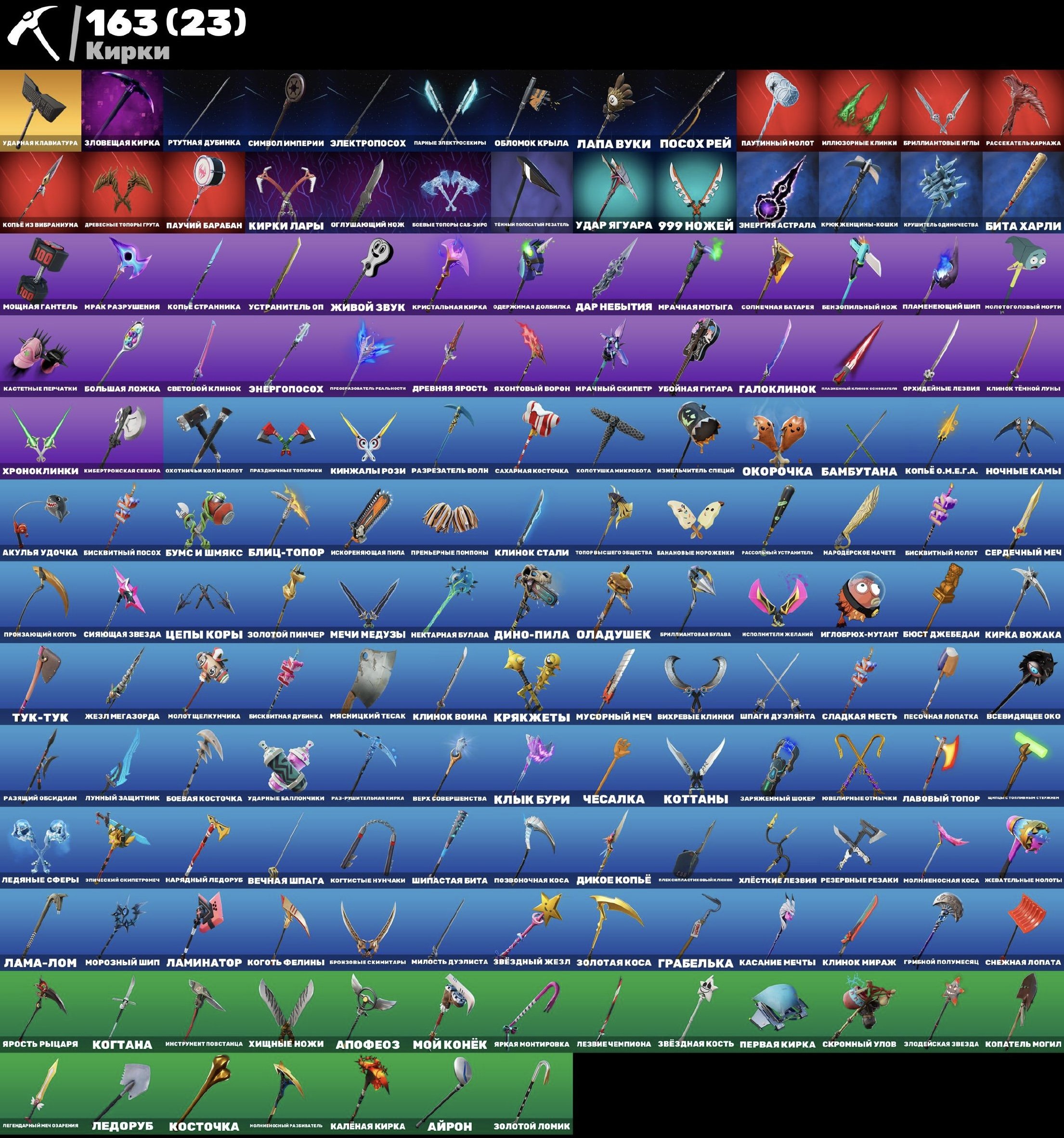 🎨 115 скинов | 🌟 Fortnite аккаунт