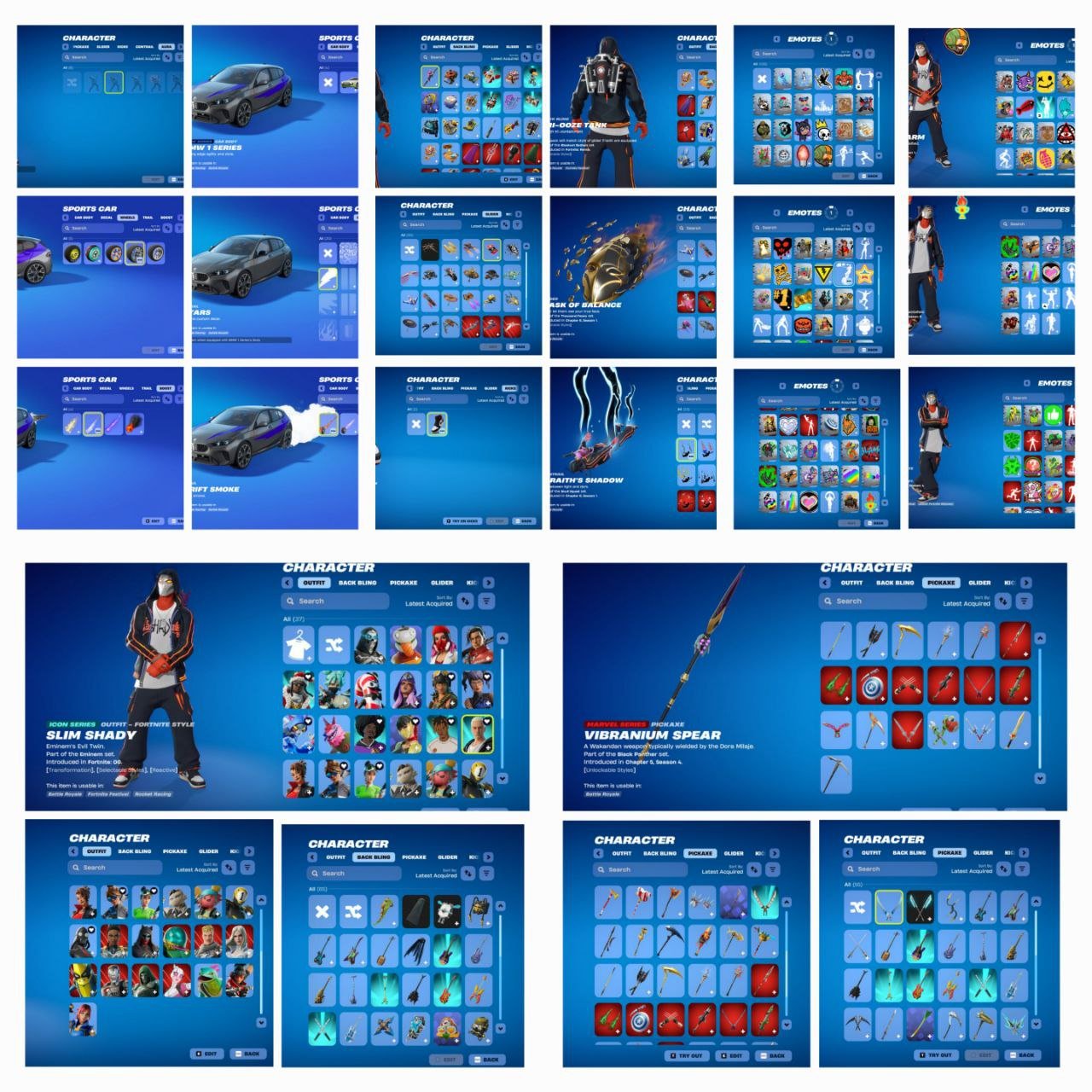 🎨 50+ skins | 🌟 Fortnite account