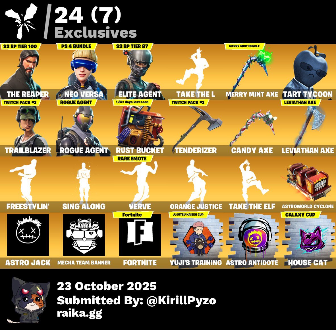 🎨 102 skins | 🌟 Fortnite account