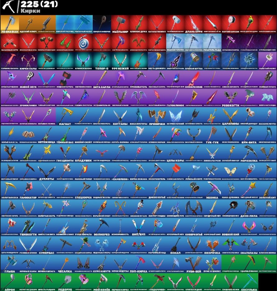 🎨 190 скінів | 🌟 Fortnite акаунт