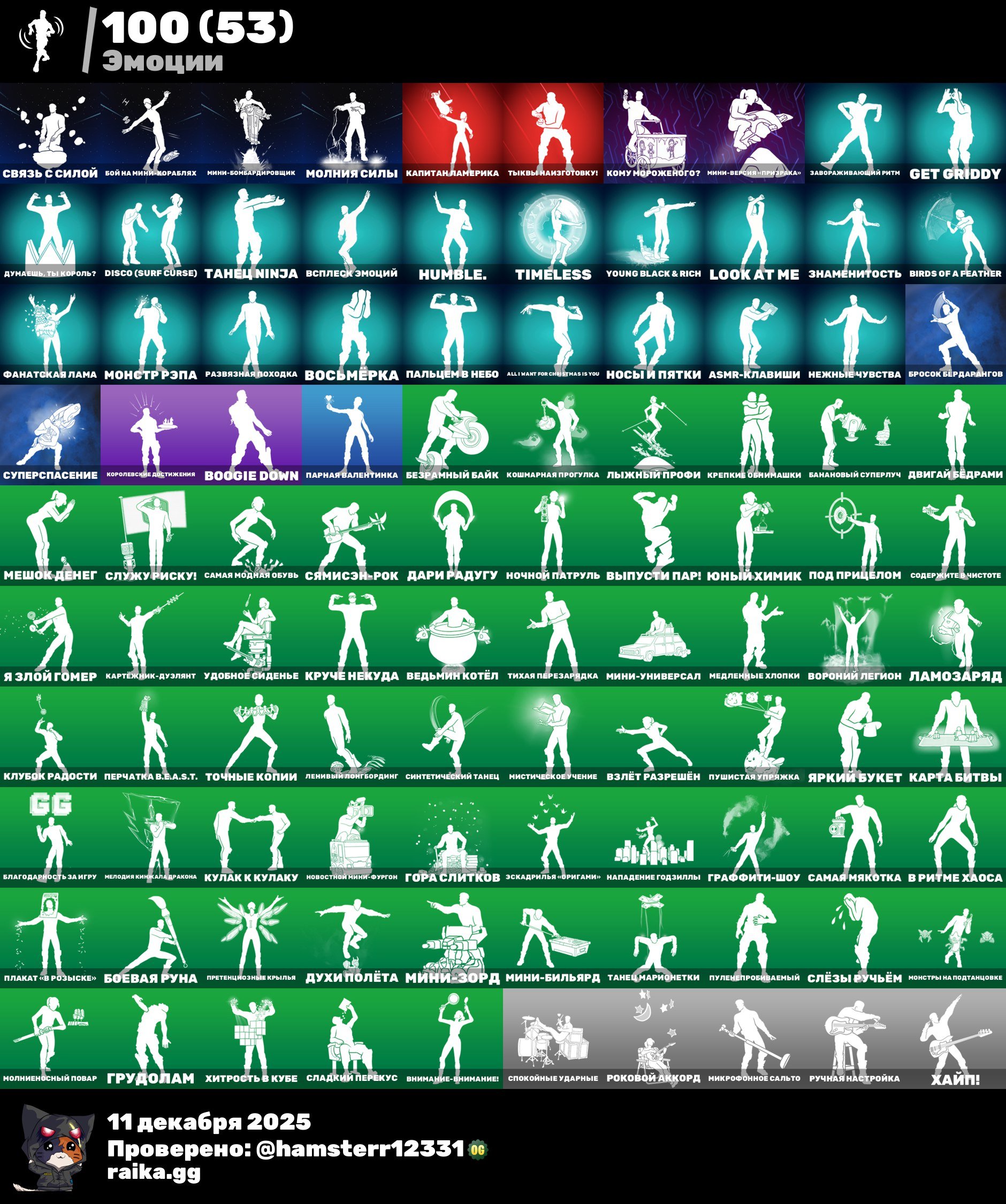 🎨 95 скинов | 🌟 Fortnite аккаунт