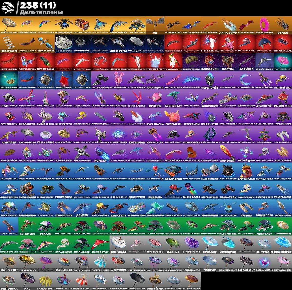 🎨 391 skins | 🌟 Fortnite account