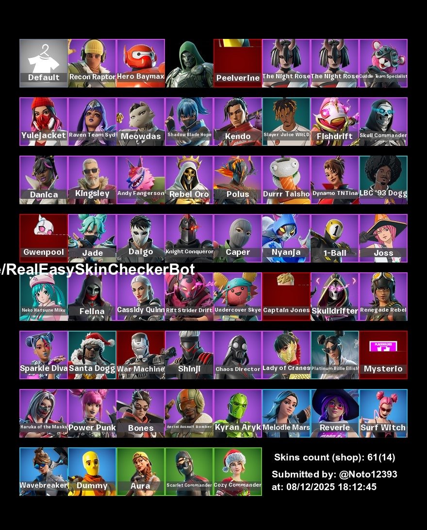 🎨 72 skins | 🌟 Fortnite account