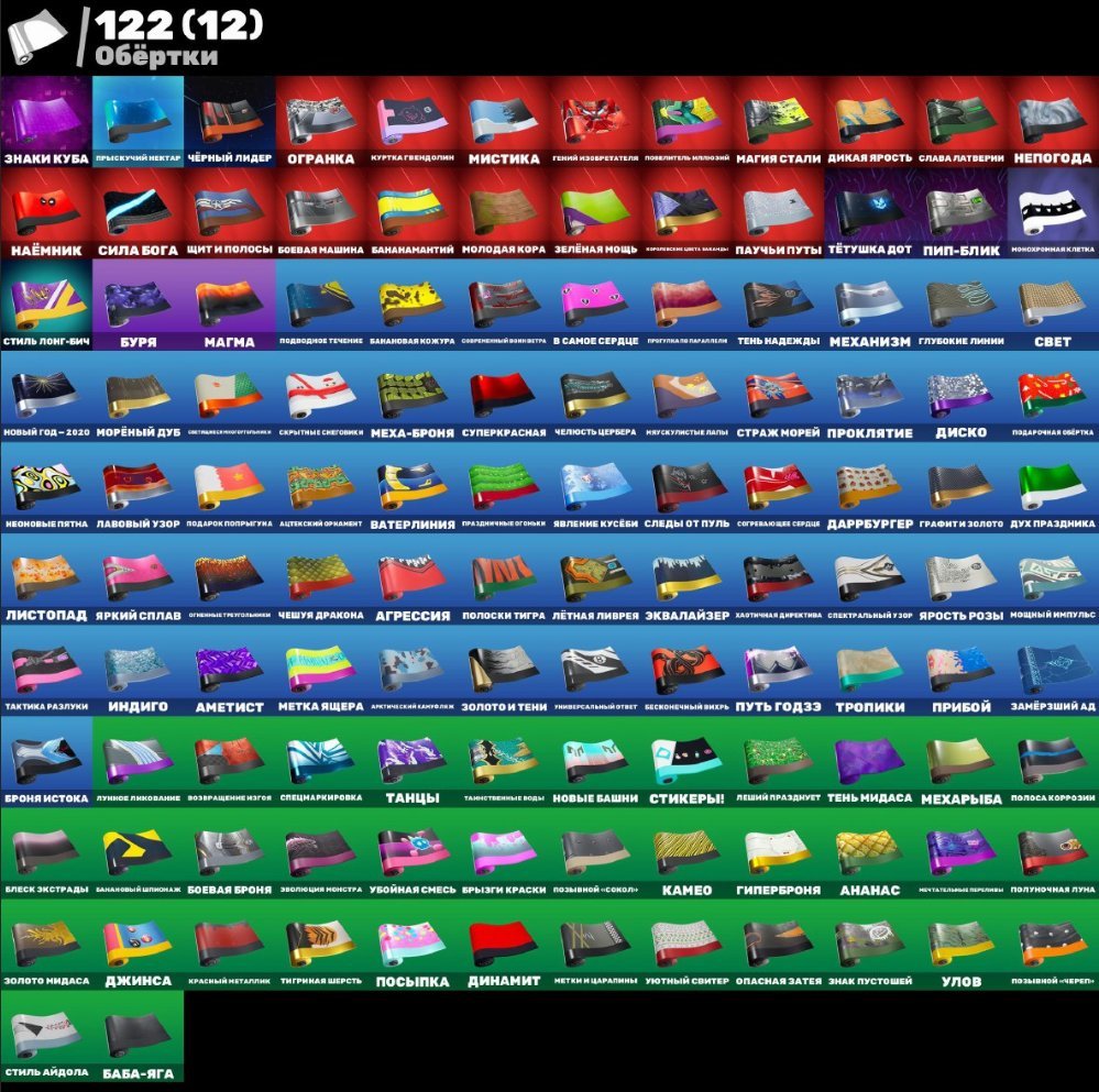 🎨 208 скінів | 🌟 Fortnite акаунт