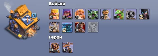 🏰 Clash of Clans акаунт | Ратуша 17 | Рівень 215