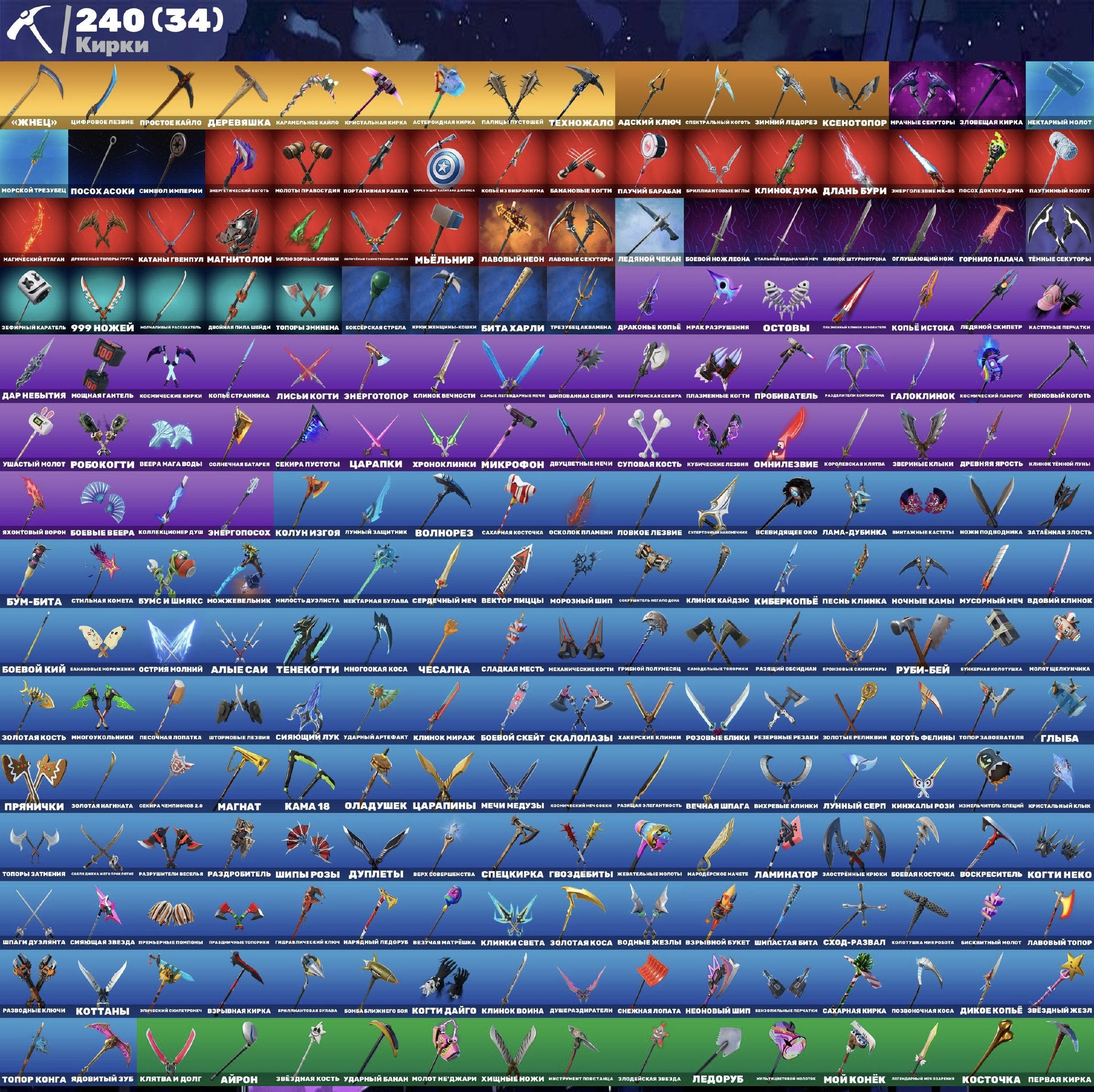 🎨 248 скінів | 🌟 Fortnite акаунт