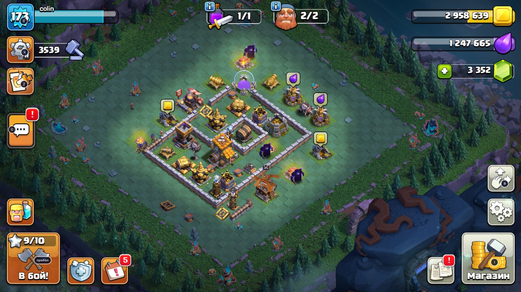 🏰 Clash of Clans акаунт | ТХ 17 рівня | 10 рівень