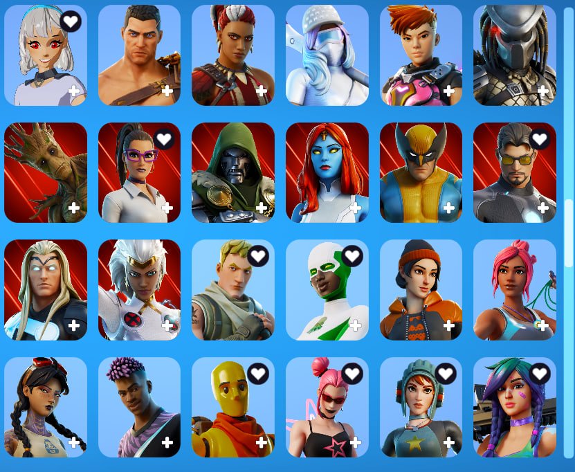 🎨 214 skins | 🌟 Fortnite account