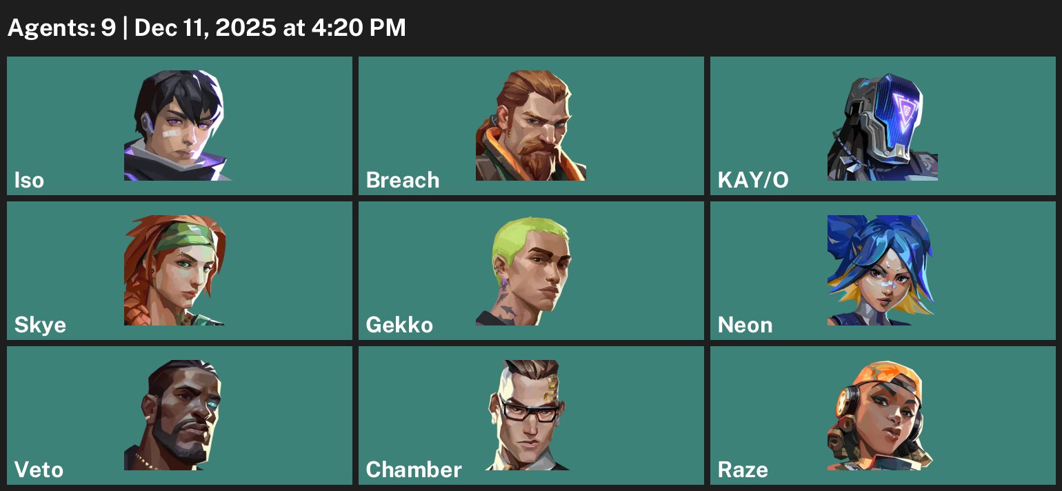 🎯 Valorant account | Silver 3 | AP | 9 agents