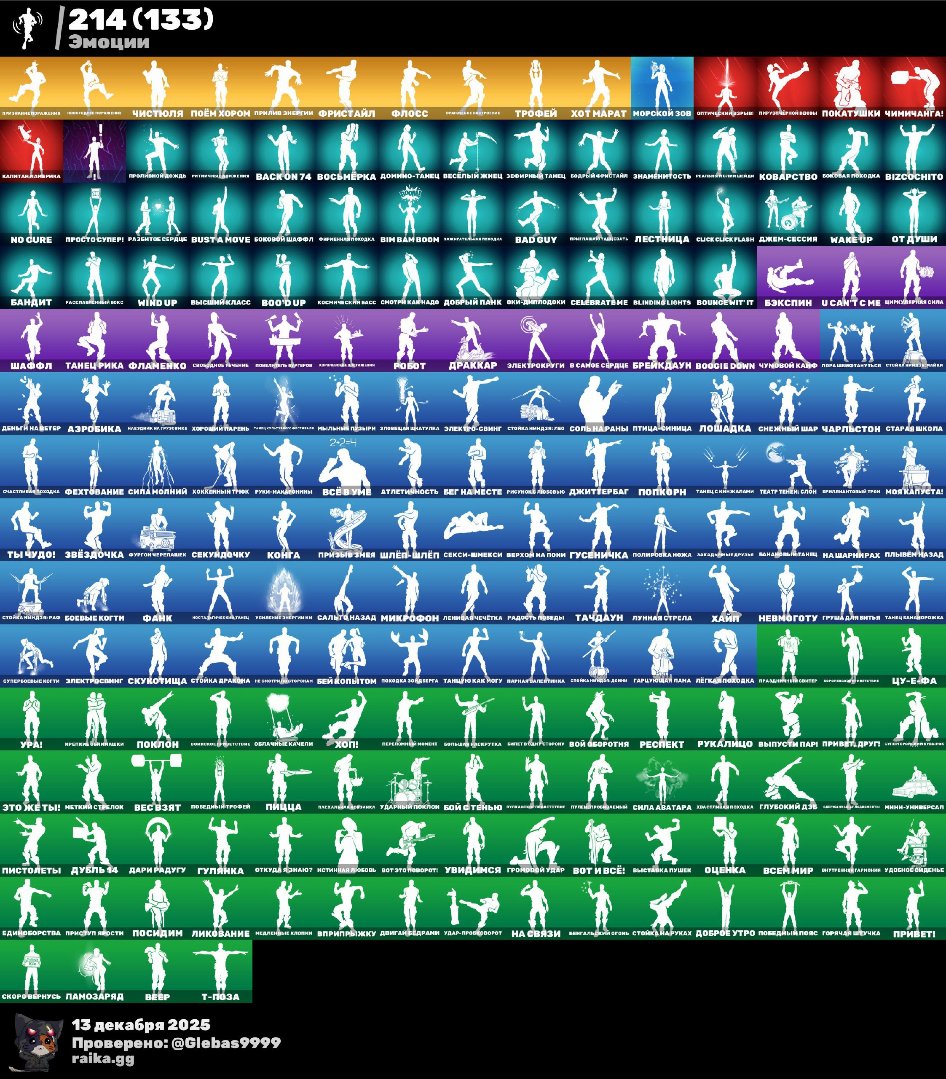 🎨 276 скинов | 🌟 Fortnite аккаунт