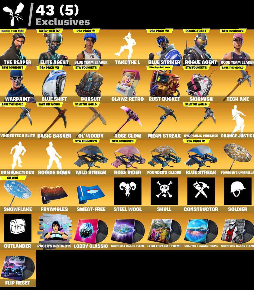 🎨 41 skins | 🌟 Fortnite account