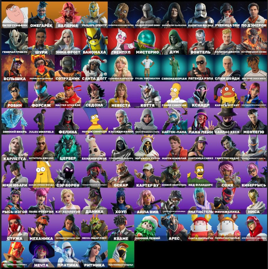 🎨 94 skins | 🌟 Fortnite account