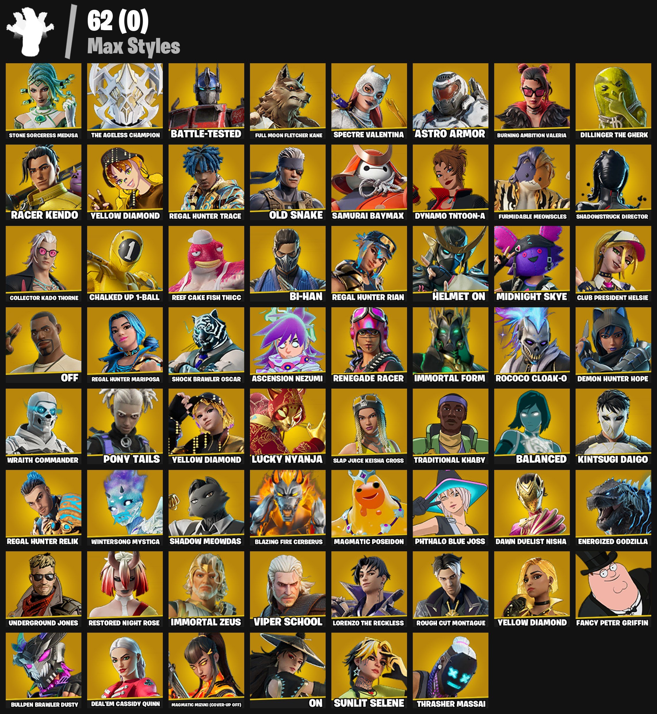 🎨 111 skins | 🌟 Fortnite account
