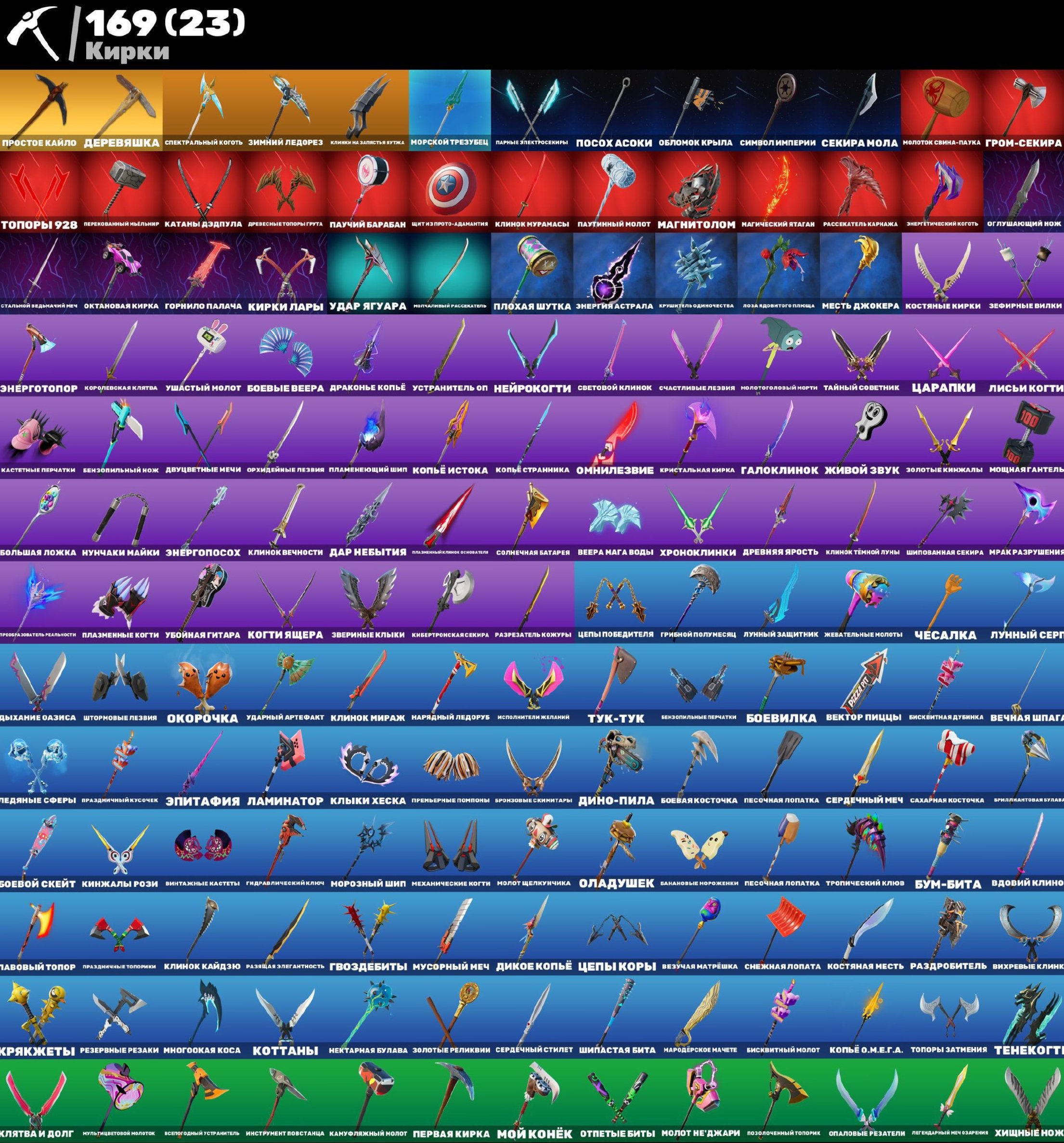 🎨 183 skins | 🌟 Fortnite account