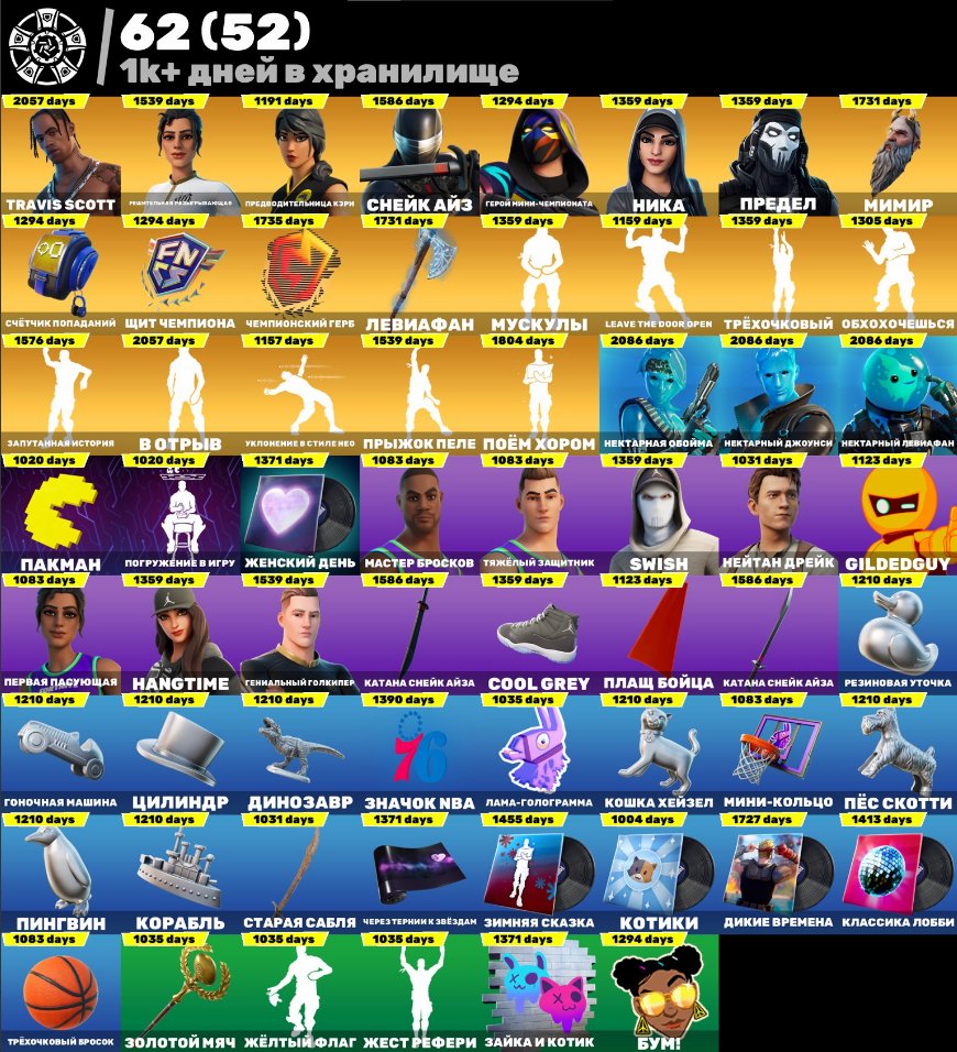 🎨 455 скінів | 🌟 Fortnite акаунт