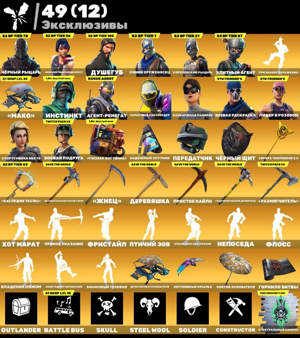 🎨 306 skins | 🌟 Fortnite account