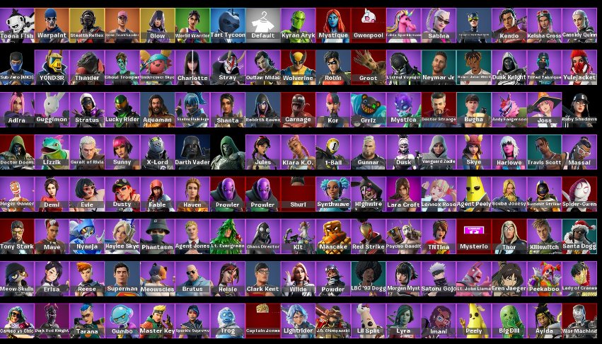 🎨 282 скінів | 🌟 Fortnite акаунт