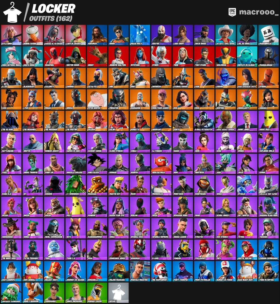 🎨 309 skins | 🌟 Fortnite account