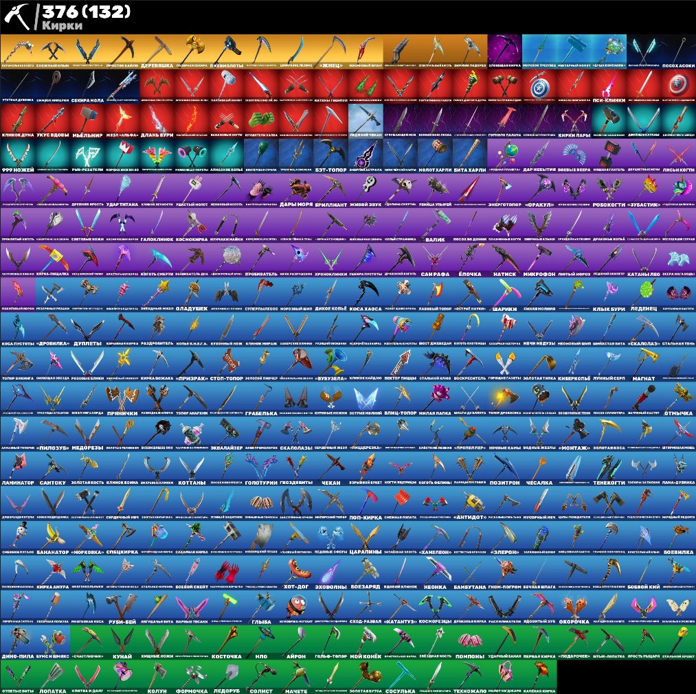 🎨 510 скінів | 🌟 Fortnite акаунт