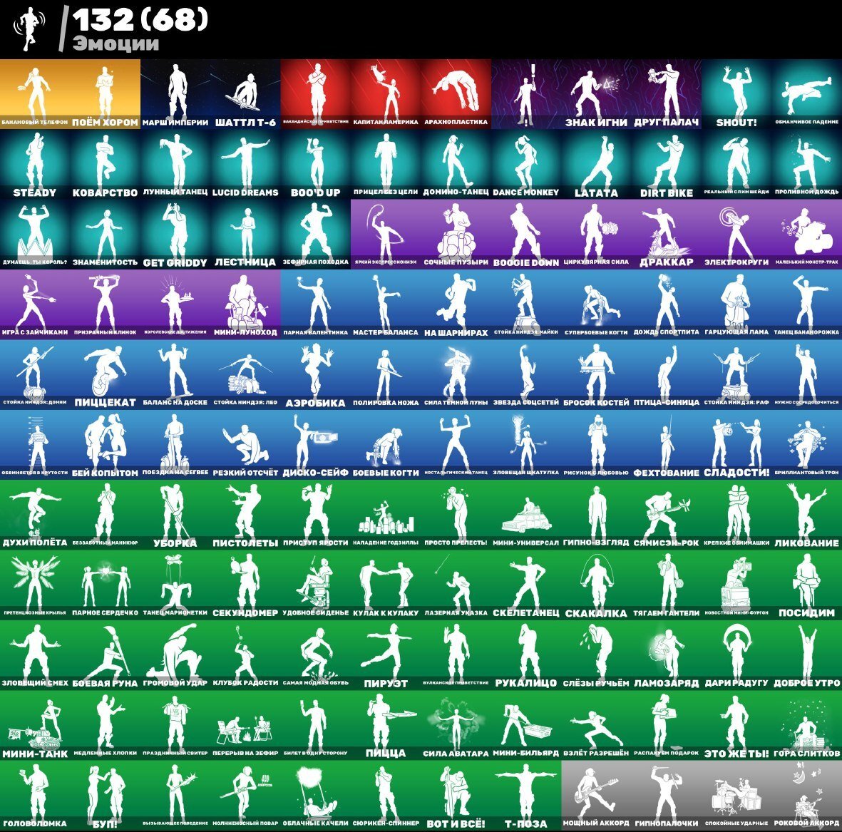 🎨 135 скинов | 🌟 Fortnite аккаунт