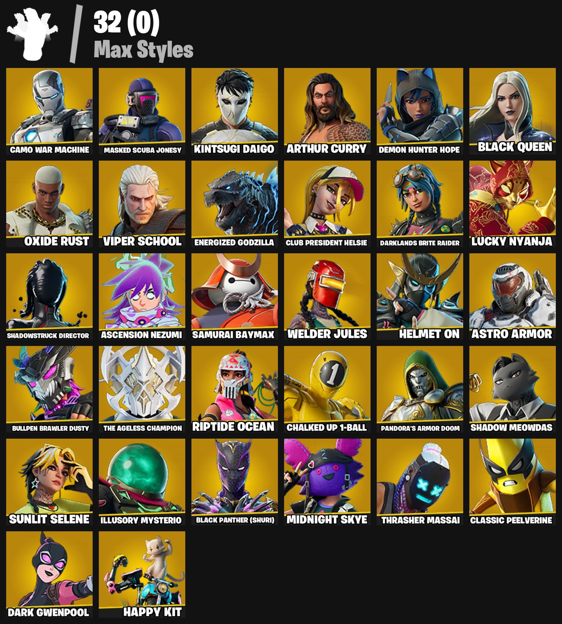 🎨 80 skins | 🌟 Fortnite account