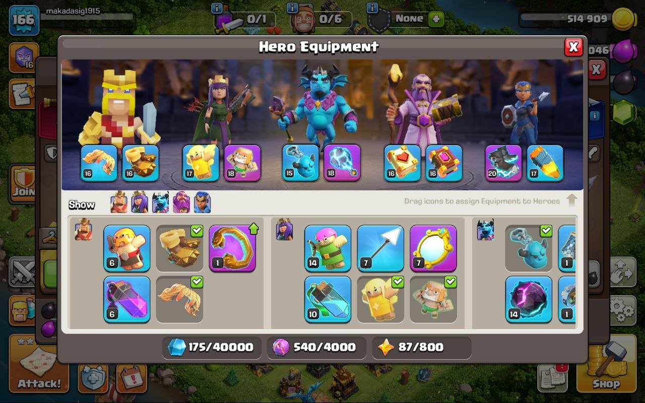 🏰 Clash of Clans акаунт | Ратуша 14 рівень | Рівень 166