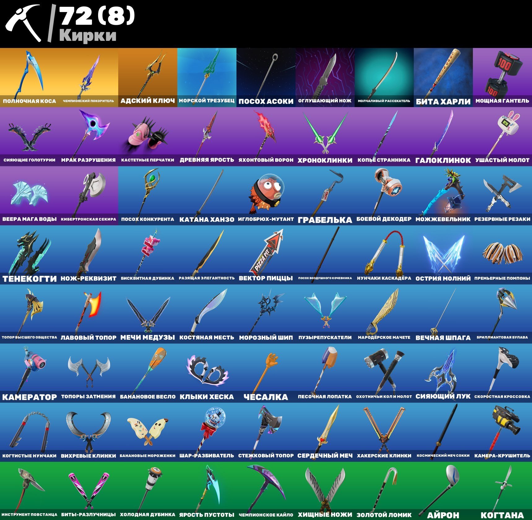 🎨 69 skins | 🌟 Fortnite account