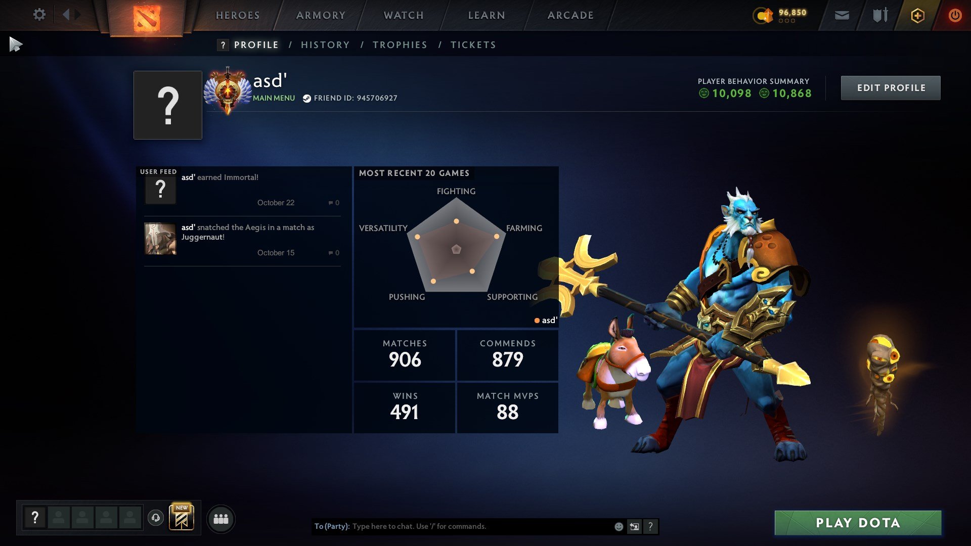 🏅 MMR 6600 | 🕒 2000 hours | 🛡  Behavior score not specified