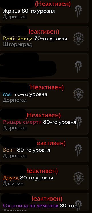 🎮 WoW акаунт | 80 рівень | Орда | Howling Fjord