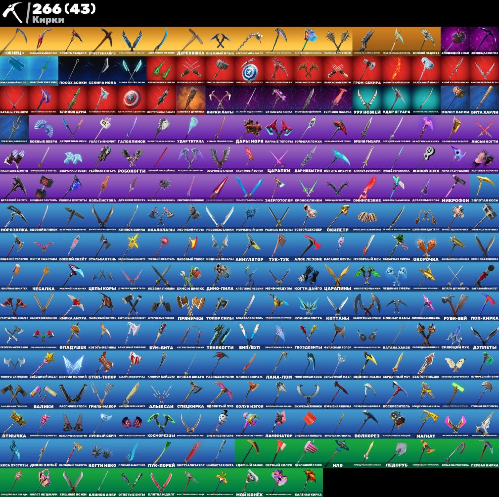 🎨 285 скинов | 🌟 Fortnite аккаунт