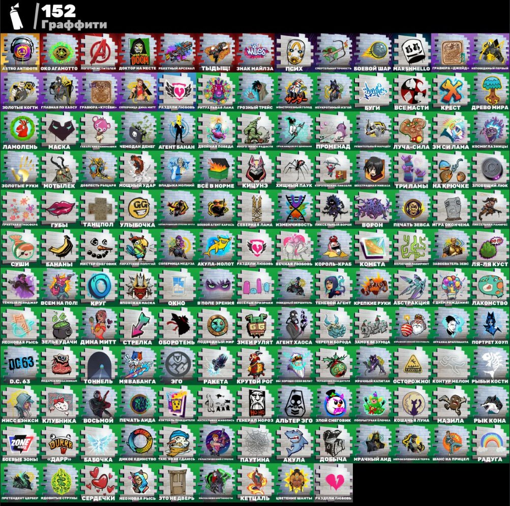 🎨 86 скінів | 🌟 Fortnite акаунт