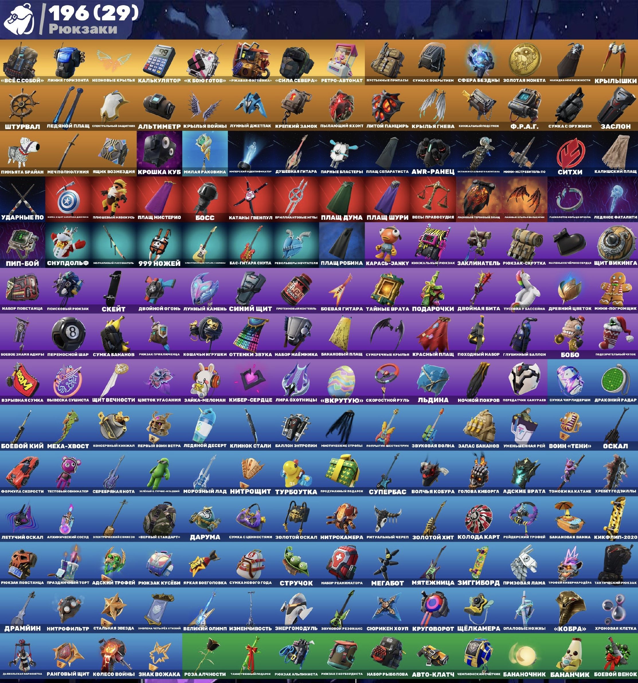 🎨 129 скінів | 🌟 Fortnite акаунт