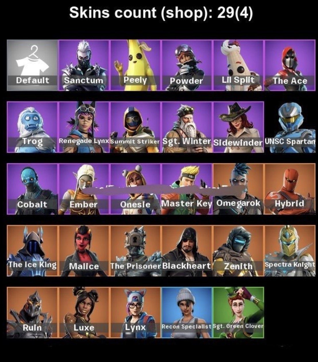 🎨 30 skins | 🌟 Fortnite account