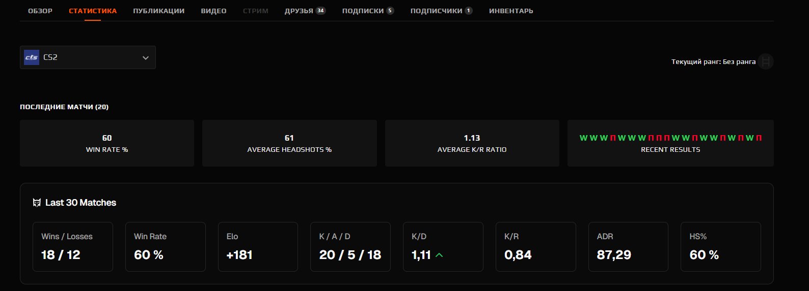🏆 Faceit LVL 9 | 🎯 1925 ELO | 🕒 413 matches — Ready for Competition!
