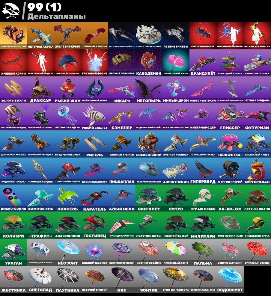 🎨 143 скінів | 🌟 Fortnite акаунт