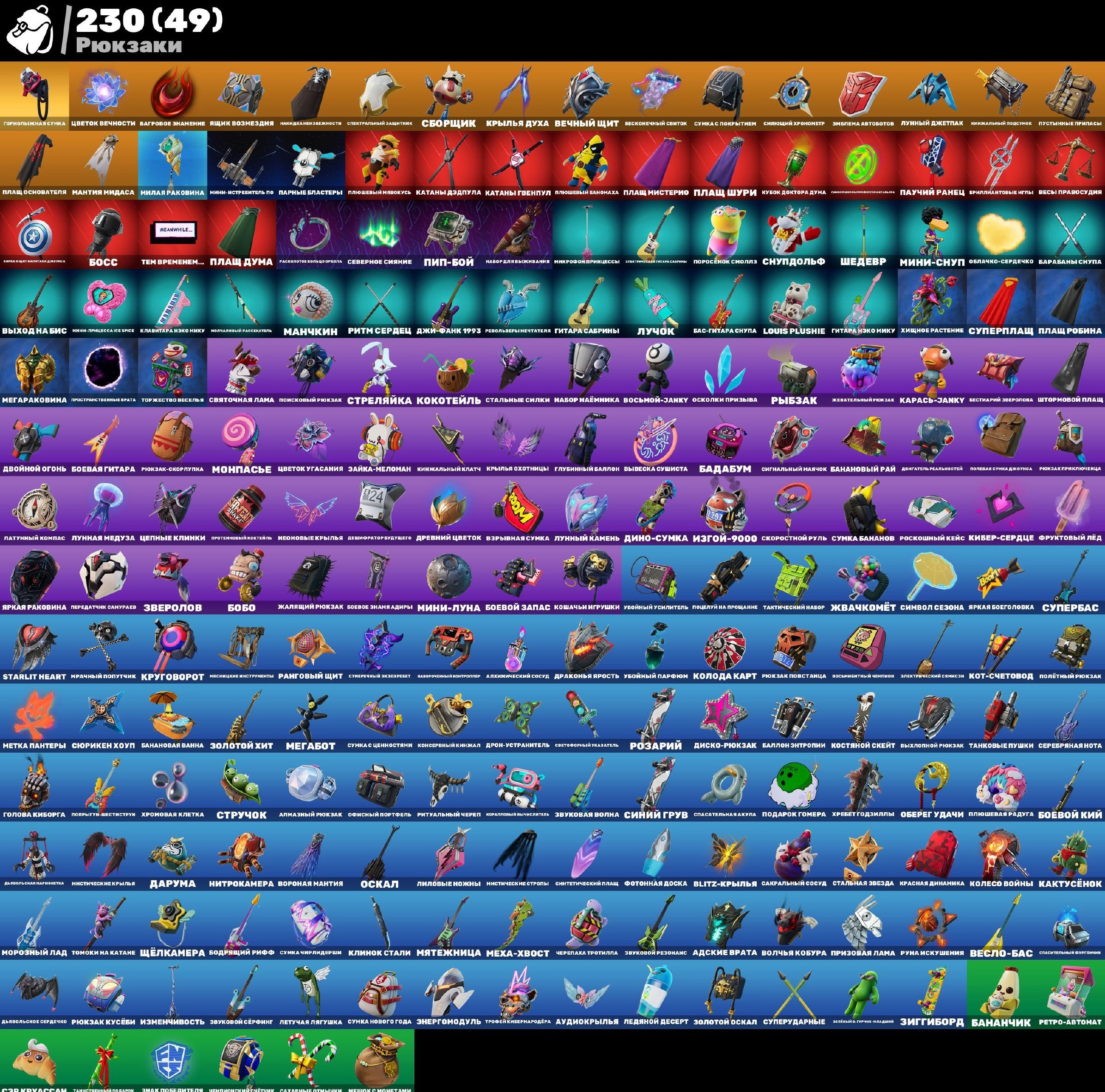 🎨 199 skins | 🌟 Fortnite account