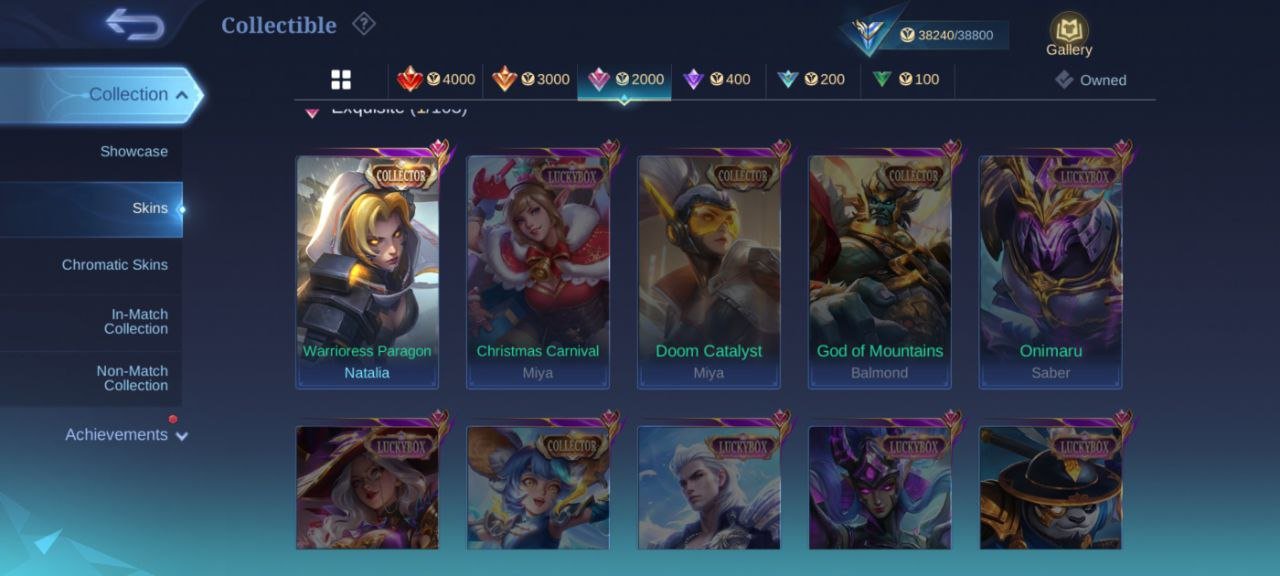 🎮 Mobile Legends аккаунт | Мифический | 127 героев | 197 обликов