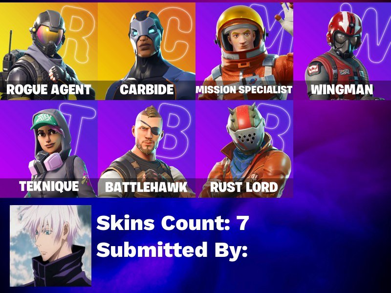 🎨 7 skins | 🌟 Fortnite account